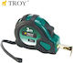 Troy Banda de măsurat cu resetare automată 16mm x 3m
