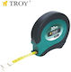 Troy Maßband mit automatischem Rücklauf 13mm x 50m