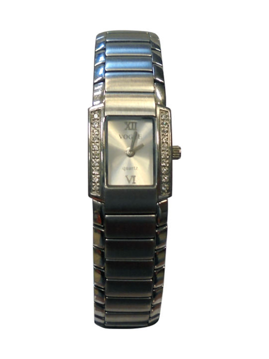 Vogue Watch with Silver / Silver Metal Bracelet