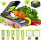 Premium Grater for Fruits & Vegetables Made of Stainless Steel with Container