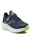 Elite Jr Παιδικά Sneakers με Σκρατς Navy Μπλε