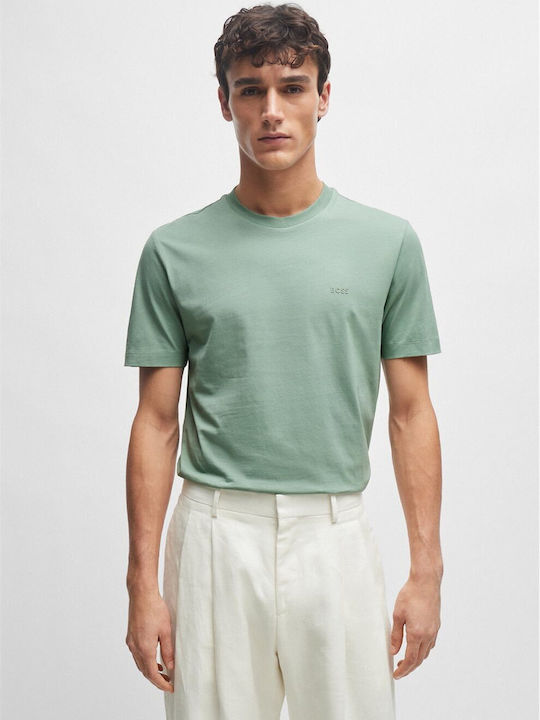 Hugo Boss Ανδρικό T-shirt Κοντομάνικο Πράσινο