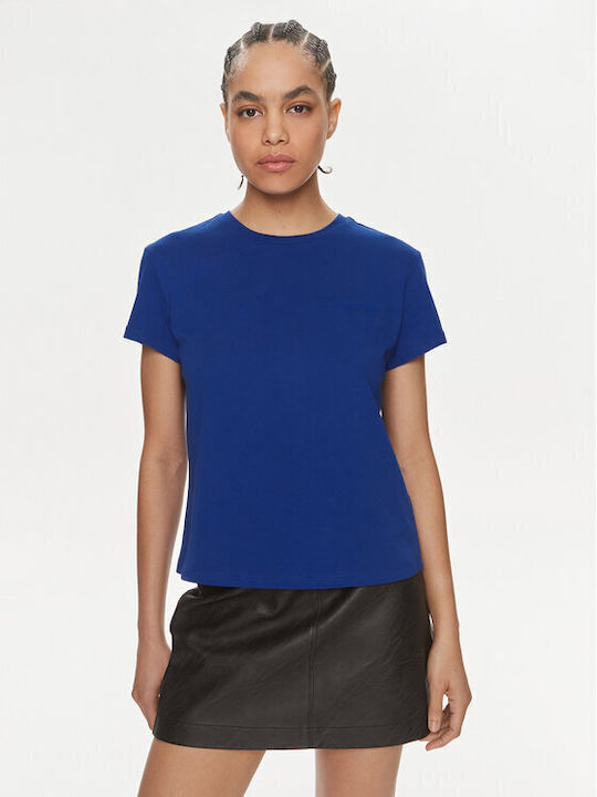 Patrizia Pepe Damen T-shirt Blau