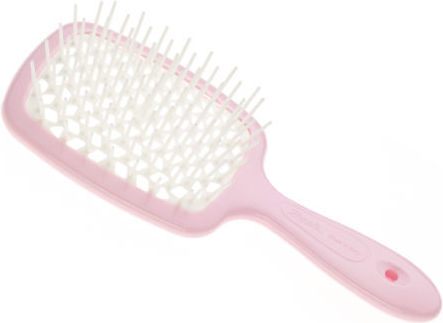 Janeke Superbrush Detangling Hairbrush Pastel Pink