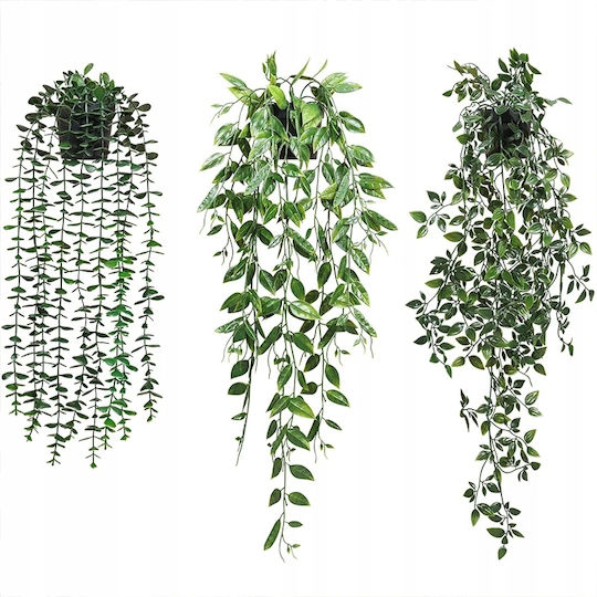 Plante Artificiale Decorative 3 Bucăți