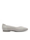 Damen Ballerinas in Gray Farbe