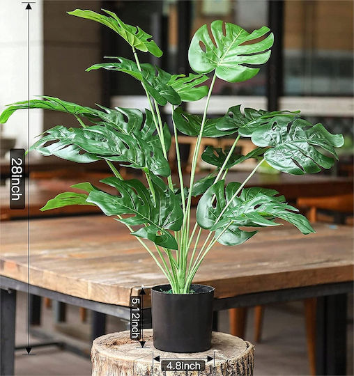 Künstliche Pflanze im Topf Monstera 71.1cm