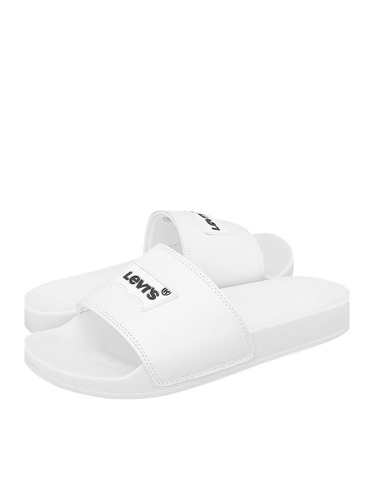 June Batwing Slides σε Λευκό Χρώμα