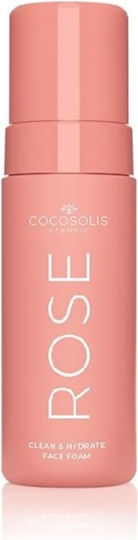 Cocosolis – Почистваща и хидратираща пяна за лице с роза 150 мл