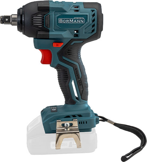 Bormann BCD2625 Brushless Impact Wrench Battery 18V Solo with Socket 1/2"
