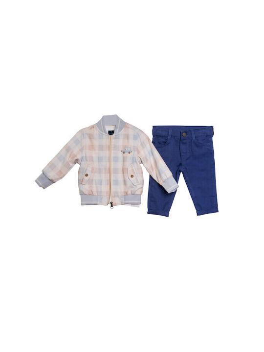 Restart for kids Kids Set with Pants & Jacket Summer 3pcs Blue