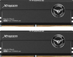 TeamGroup T-Force Xtreem 48GB DDR5 RAM με 2 Modules (2x24GB) και Ταχύτητα 8200 για Desktop