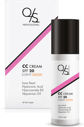 Qs - Cremă CC SPF20 Light 50ml