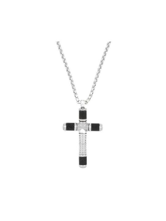 Tumi Men's Cross from Steel with Chain