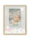Wooden Photo Frame with Pink Frame