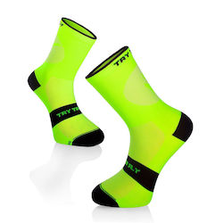 Try to Fly Cycling Socks Yellow