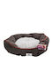 Anicose Thaca Octagon Dog Bed with Furry Dark Grey Cover M 57x52x16cm