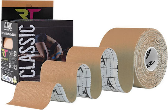 Bournas Medicals Rea Tape Classic Kinesiology Tape 5cm x 5m Beige