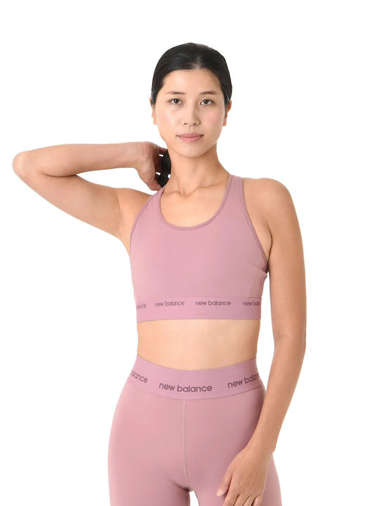 New Balance Women's Bra without Padding Pink