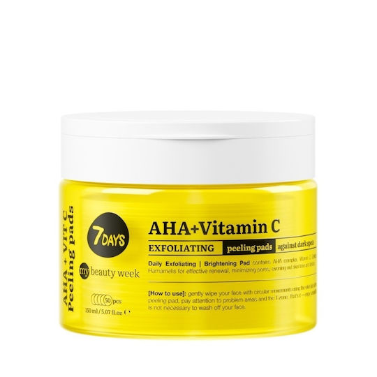 7days Peeling Pads Face 50 Pieces