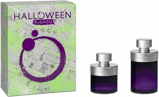 Jesus Del Pozo Halloween Man Fragrance Set 2 Pieces Eau de Toilette Spray 125 Ml + Eau de Toilette Spray 50 Ml