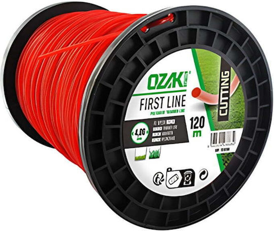 Ozaki Round Brush Cutter Trimmer Line 4mm 120m 02-000050