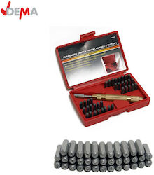 Dema 18506 Букви Punch Ръчен Инструмент