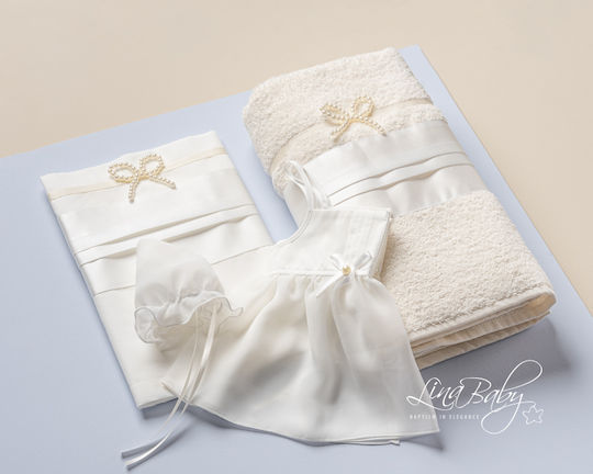 Lina Baby Bătături De Botez Ecru