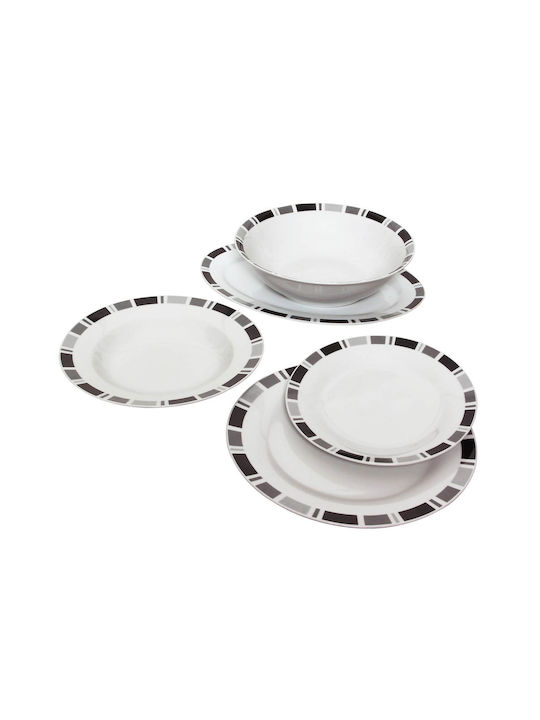 Ankor Dinnerware Set Black