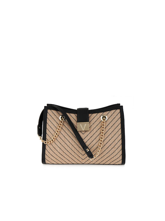 Valentino Bags Damen Tasche Schulter Natural / Nero