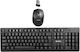 Bajeal W100 Wireless Keyboard & Mouse Set International English