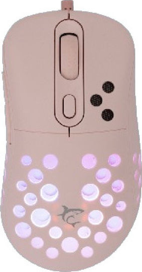 White Shark GM-5013 RGB Gaming Ποντίκι 12800 DPI Azrael Pink