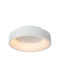 Lucide Lightning Metal Ceiling Light with Integrated LED White