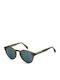 Superdry Men's Sunglasses with Brown Plastic Frame and Gray Lens SDS 5012 109