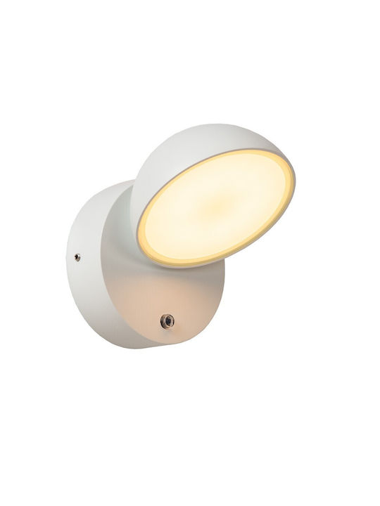 Lucide Lightning Wall-Mounted Outdoor Light LED IP54 12W with Warm White Light