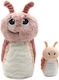 Les Deglingos Plüsch Schnecke Mama & Baby Rosa – 75301