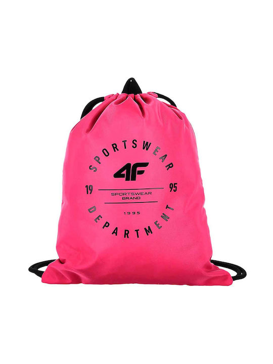 4F Τσάντα Πλάτης Γυμναστηρίου Ροζ