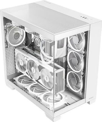 Antec C8 Gaming Full Tower Computer Case with Window Panel White