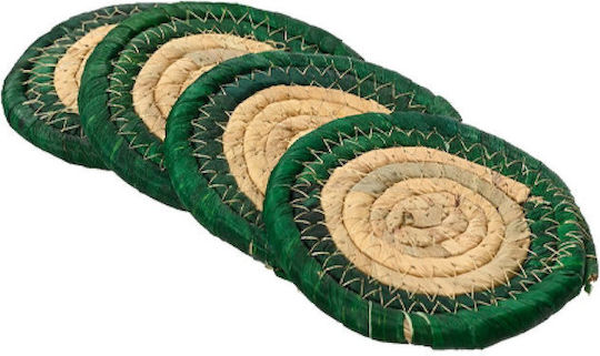 Kaemingk Rund Untersetzer Hölzernes 10cm 4Stück Kaemingk Rund Untersetzer Hölzernes 10cm 4Stück