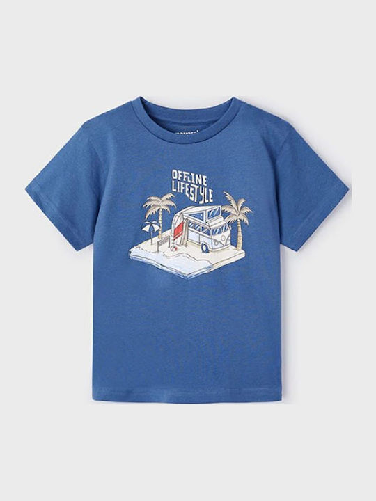 Mayoral Παιδικό T-shirt Μπλε