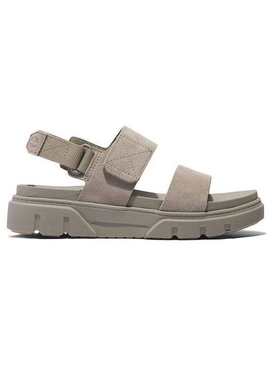 Timberland Suede Women's Sandals Light Taupe