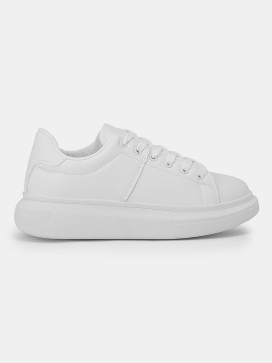 Bozikis Herren Sneakers Weiß