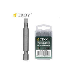 Troy Μύτη Κατσαβιδιού Ίσιο με Μέγεθος 4.5mm