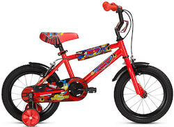 Clermont Rocky 14" Kids Bicycle BMX (2024) Red