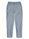 Pantaloni din Piele pentru Copii Albastru