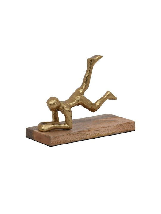 Fylliana Διακοσμητικό Χώρου Yoga από Μέταλλο 18x10x15cm