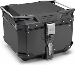 Givi Trekker Monokey Motorcycle Top Case Aluminum Black Givi Trekker Monokey Motorcycle Top Case Aluminum Black