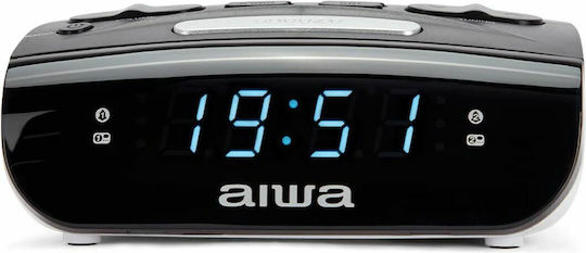 Aiwa Επιτραπέζιο Ψηφιακό Ρολόι με Ξυπνητήρι & Ραδιόφωνο CR-15