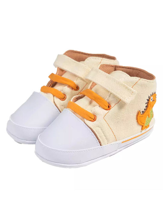 Online Soft-Sole Boots For Babies Yellow