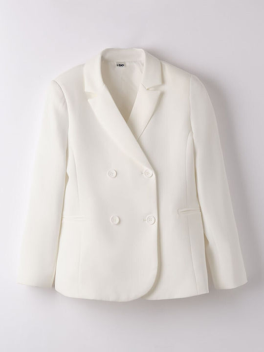 iDO Women's Blazer White